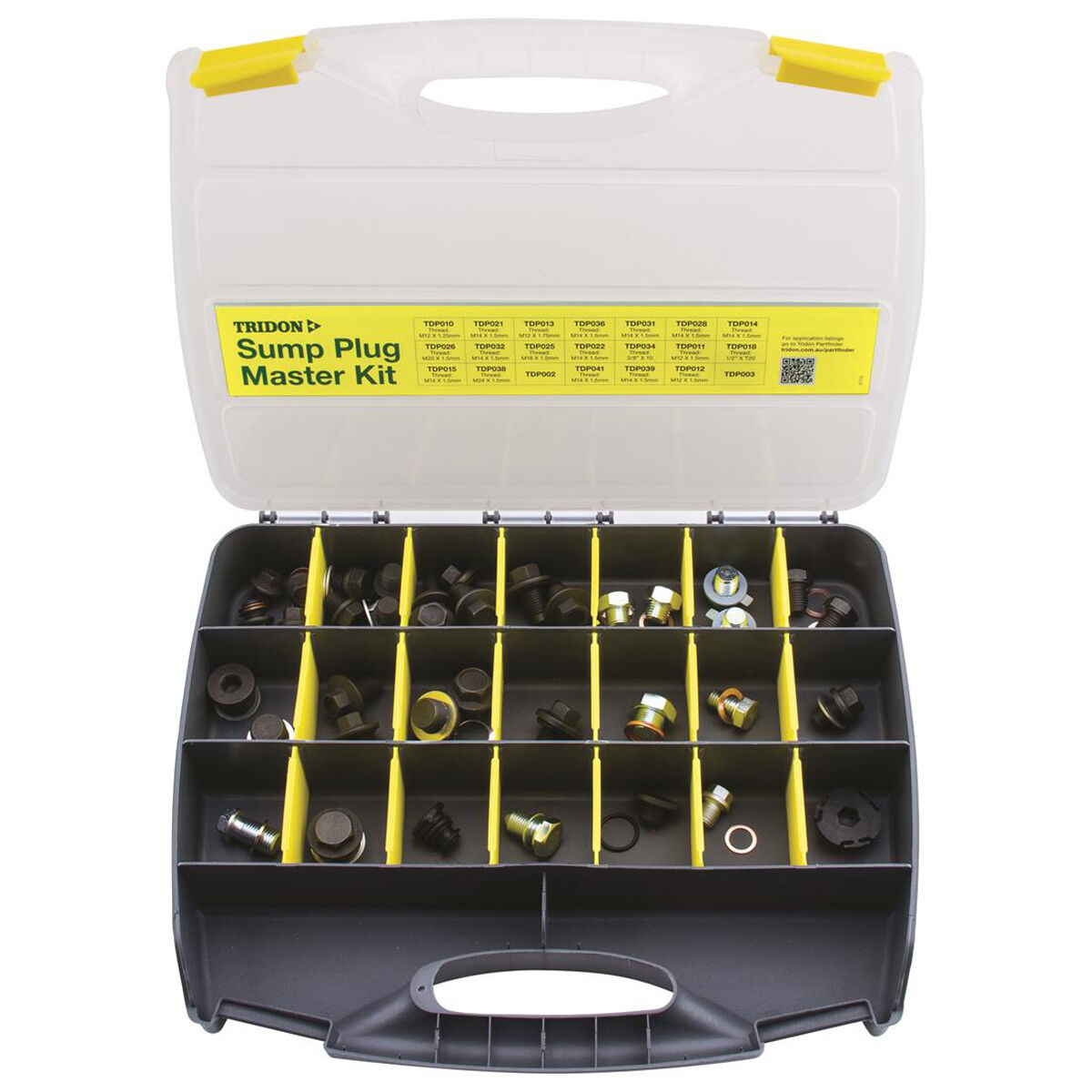 Tridon Sump Plug Master Kit TPP004, , scanz_hi-res