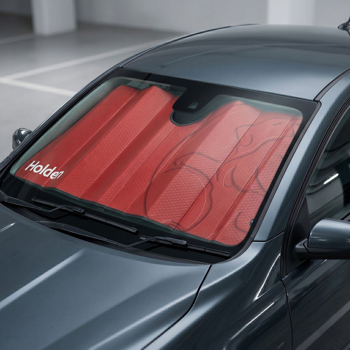 Holden Redline Sunshade - Red, , scanz_hi-res