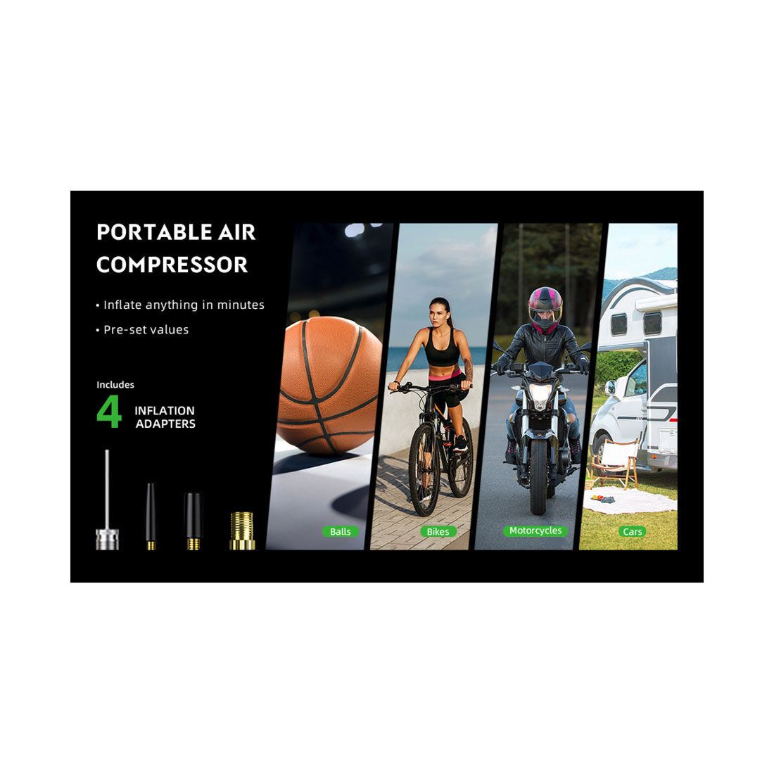 CAROSS T14 12V 2000A Smart Lithium Jump Starter With Built-in Air Compressor & 3 Mode LED Worklight, , scanz_hi-res