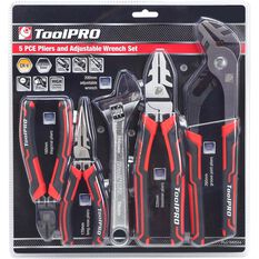 ToolPRO Plier and Wrench Set 5 Piece, , scanz_hi-res