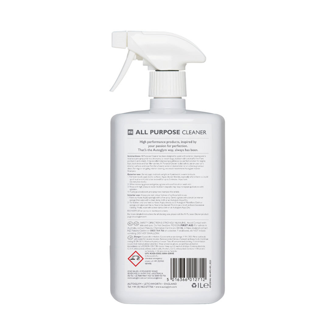 Autoglym All Purpose Cleaner 1 Litre, , scanz_hi-res