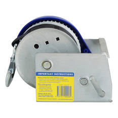 Atlantic Marine Winch 5:1/1:1 Webbing Strap S Hook 7.5m 775kg, , scanz_hi-res