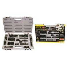 Stanley Socket Set 1/4" & 3/8" Drive Metric/SAE 69 Piece, , scanz_hi-res