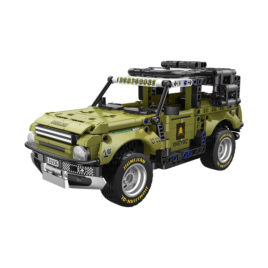 Remote Control SUV Building Bricks Set, , scanz_hi-res
