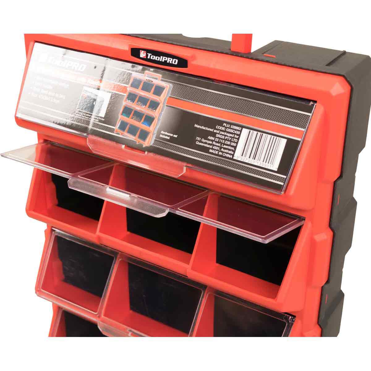 ToolPRO Organiser Portable 12 Drawer, , scanz_hi-res