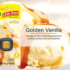 Little Trees Vent Air Freshener - Golden Vanilla, 3mL, , scanz_hi-res