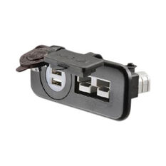 Narva 50A Connector Dual USB Socket Flush, , scanz_hi-res