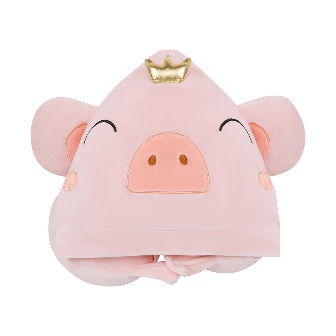 Cabin Crew Kids Pig Hoodie Neck Pillow, , scanz_hi-res