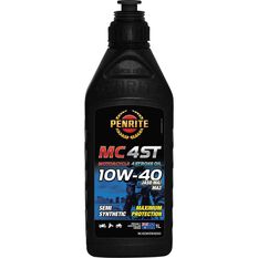 Penrite MC-4ST Semi Synthetic Motorcycle Oil 10W-40 1 Litre, , scanz_hi-res