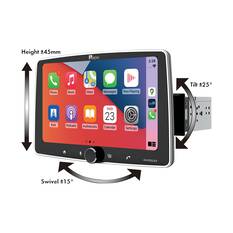 Aerpro 9" Floating Screen Apple CarPlay & Android Auto Monitor, , scanz_hi-res
