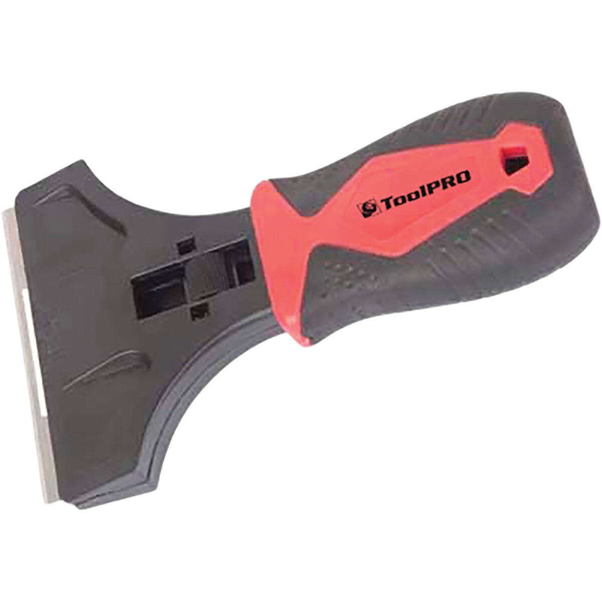 Wide paint scraper outlet