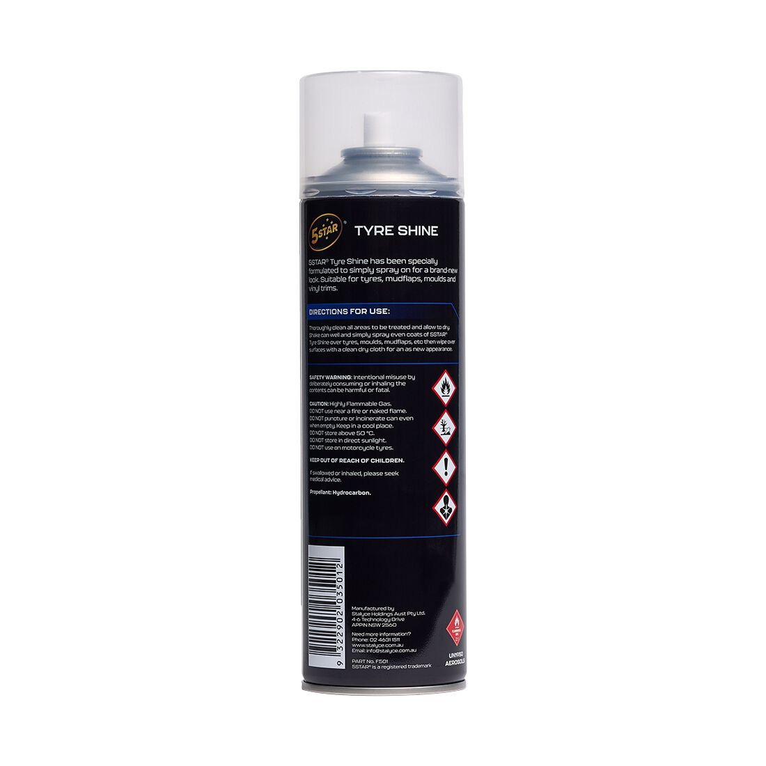 5 Star Tyre Shine 350g, , scanz_hi-res