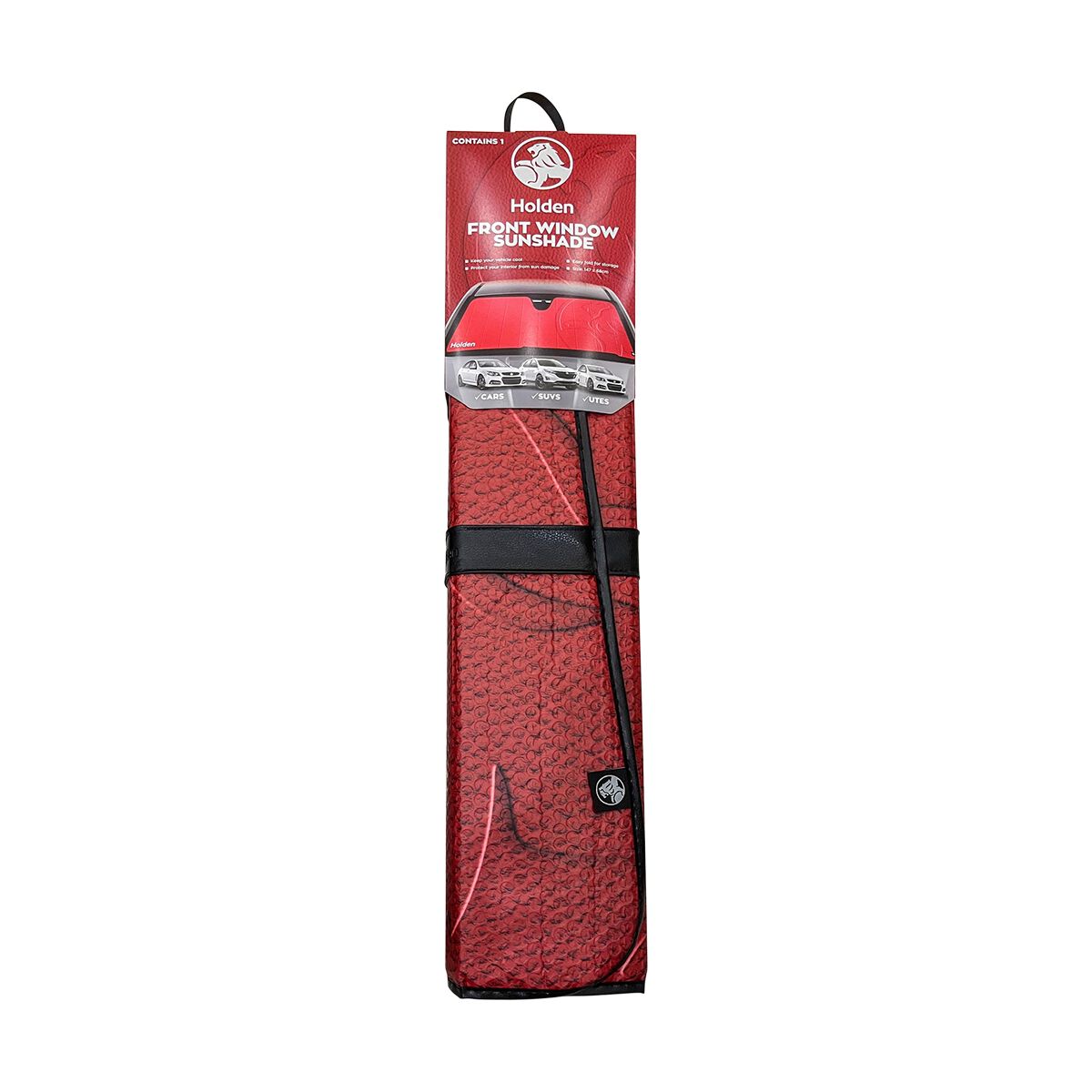 Holden Redline Sunshade - Red, , scanz_hi-res