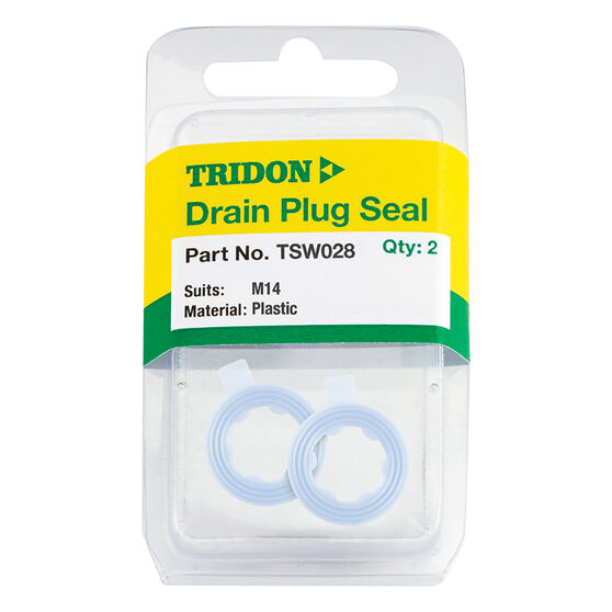Tridon Oil Drain Plug Washer Pair TSW028, , scanz_hi-res