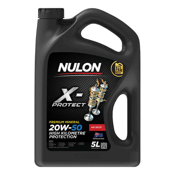 Nulon X-Pro 20W-50 High Kilometre Engine Oil 5 Litre, , scanz_hi-res