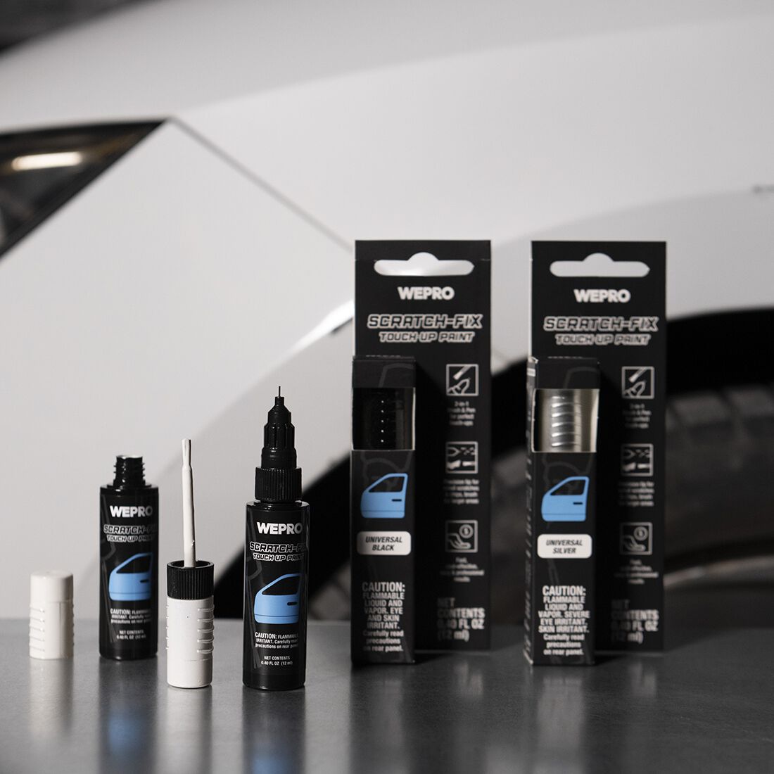 MTN Touch Up Paint Pen Universal Silver, , scanz_hi-res