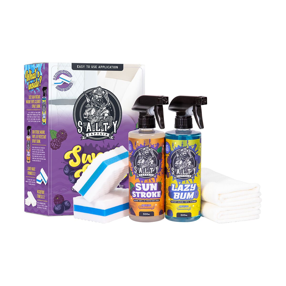Salty Captain Sweet Seats Upholstery Cleaner Box, , scanz_hi-res