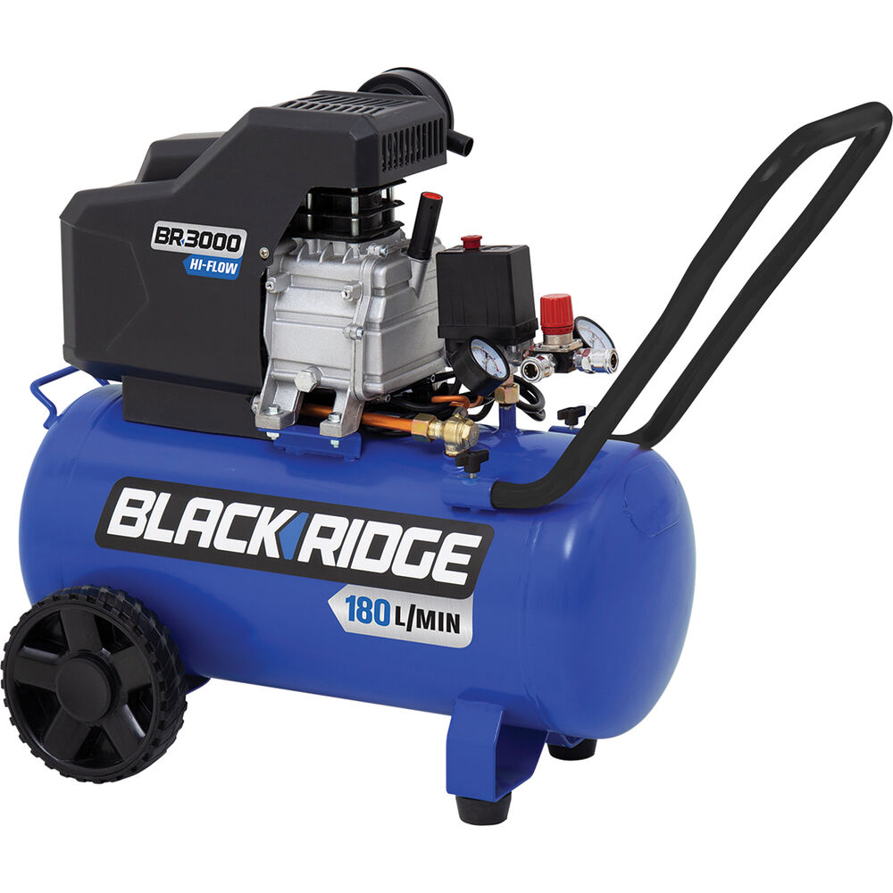 Blackridge Air Compressor 2.5HP Direct Drive Hi Flow 40 Litre tank Supercheap Auto New Zealand