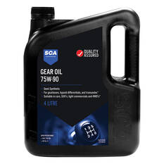 SCA Gear Oil 75W-90 Semi Synthetic 4 Litre, , scanz_hi-res