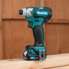 Makita 12V Brushless 2 Piece Drill And Impact Driver Kit CLX205SAJ, , scanz_hi-res