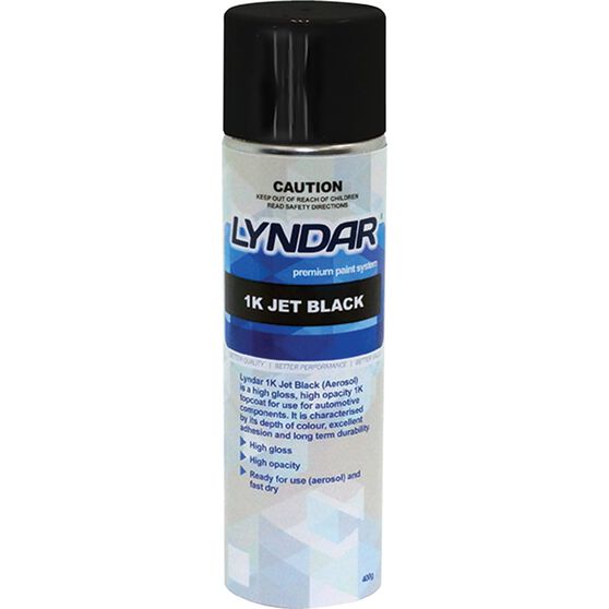 Lyndar 1K Acrylic Jet Black 400g, , scanz_hi-res