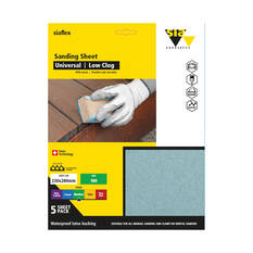 SIA Abrasives Sandpaper 5 Pack P180 - Siaflex 1948, , scanz_hi-res
