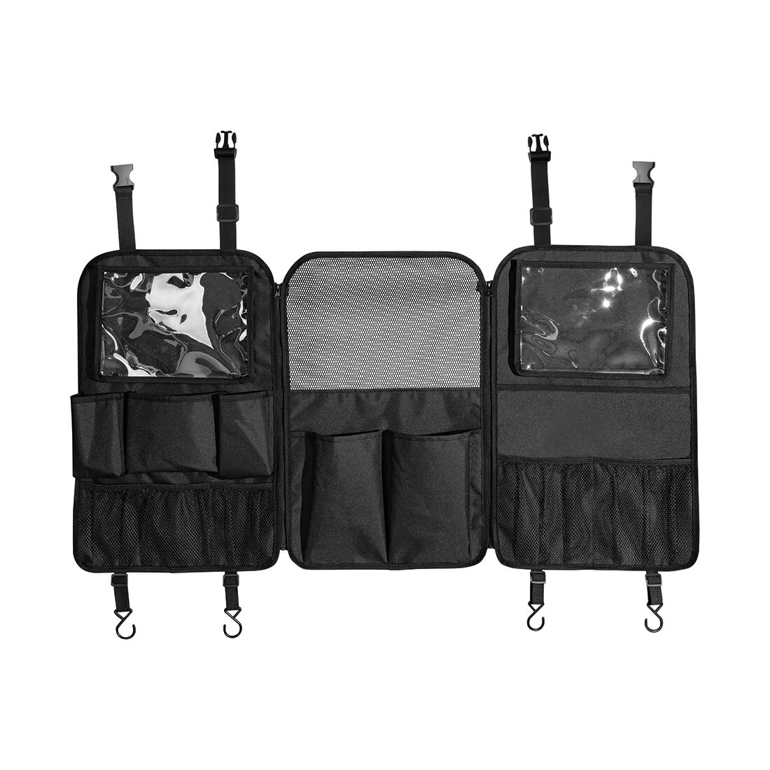 Cabin Crew Kids Repreve Triple Backseat Organiser, , scanz_hi-res