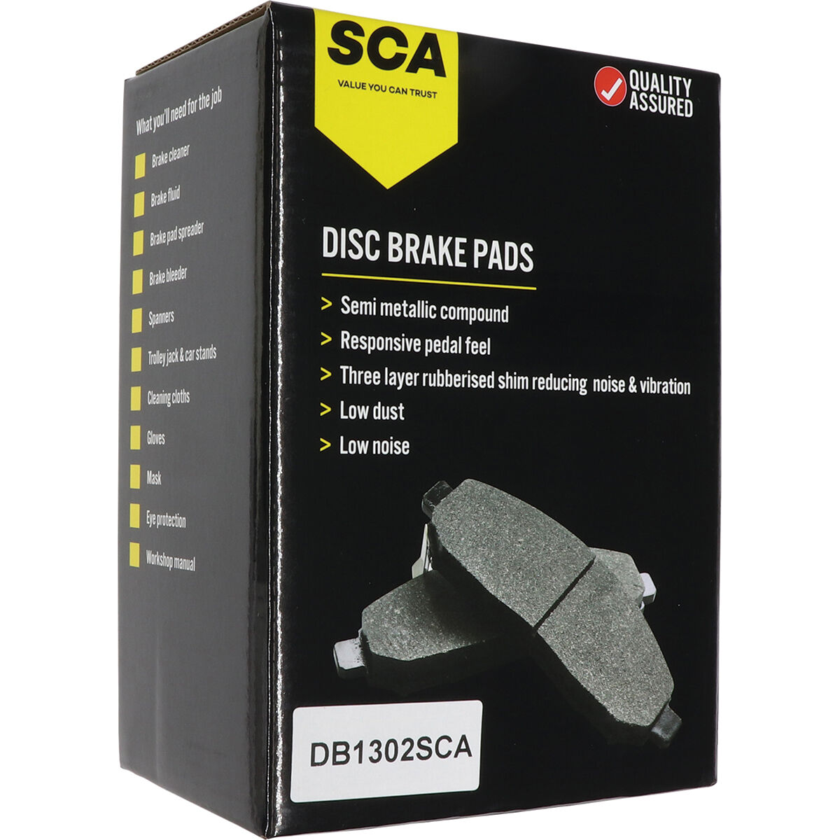 SCA Disc Brake Pads DB1302SCA, , scanz_hi-res