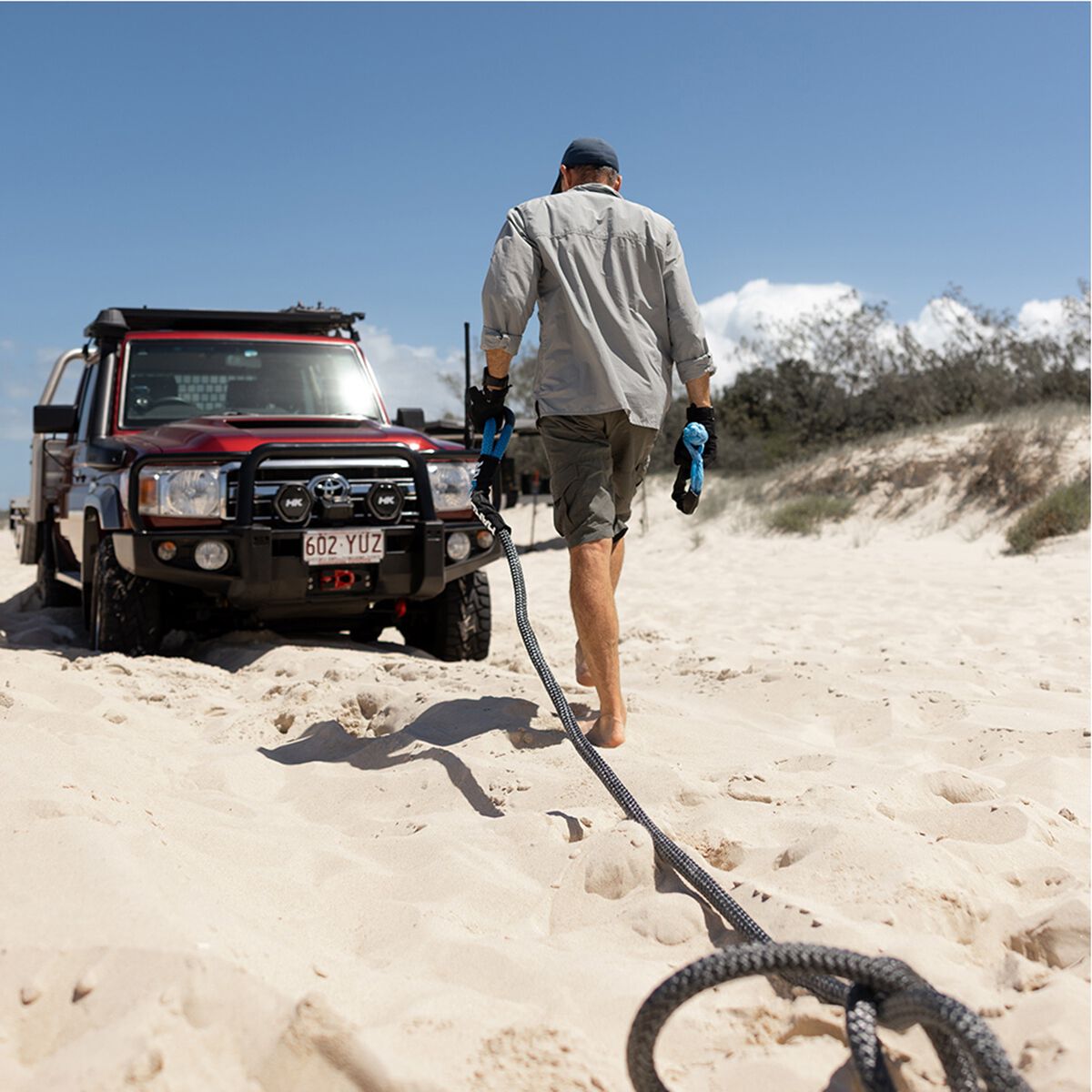 Hardkorr 10m Kinetic Recovery Rope, , scanz_hi-res