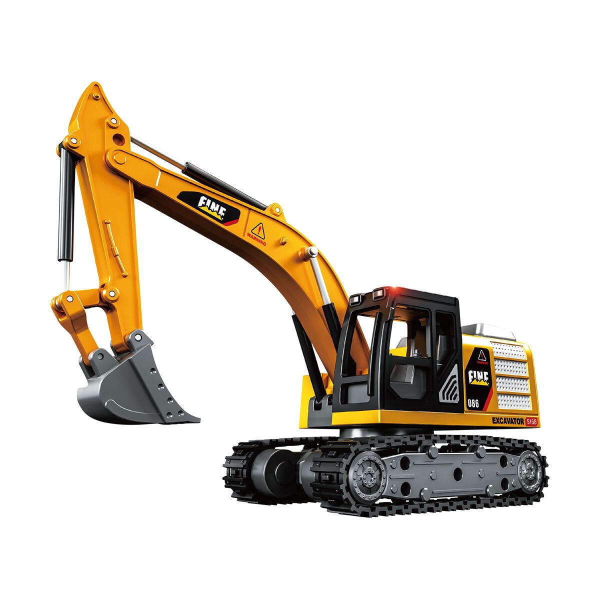 Remote Control 1:64 Excavator with Storage Box, , scanz_hi-res