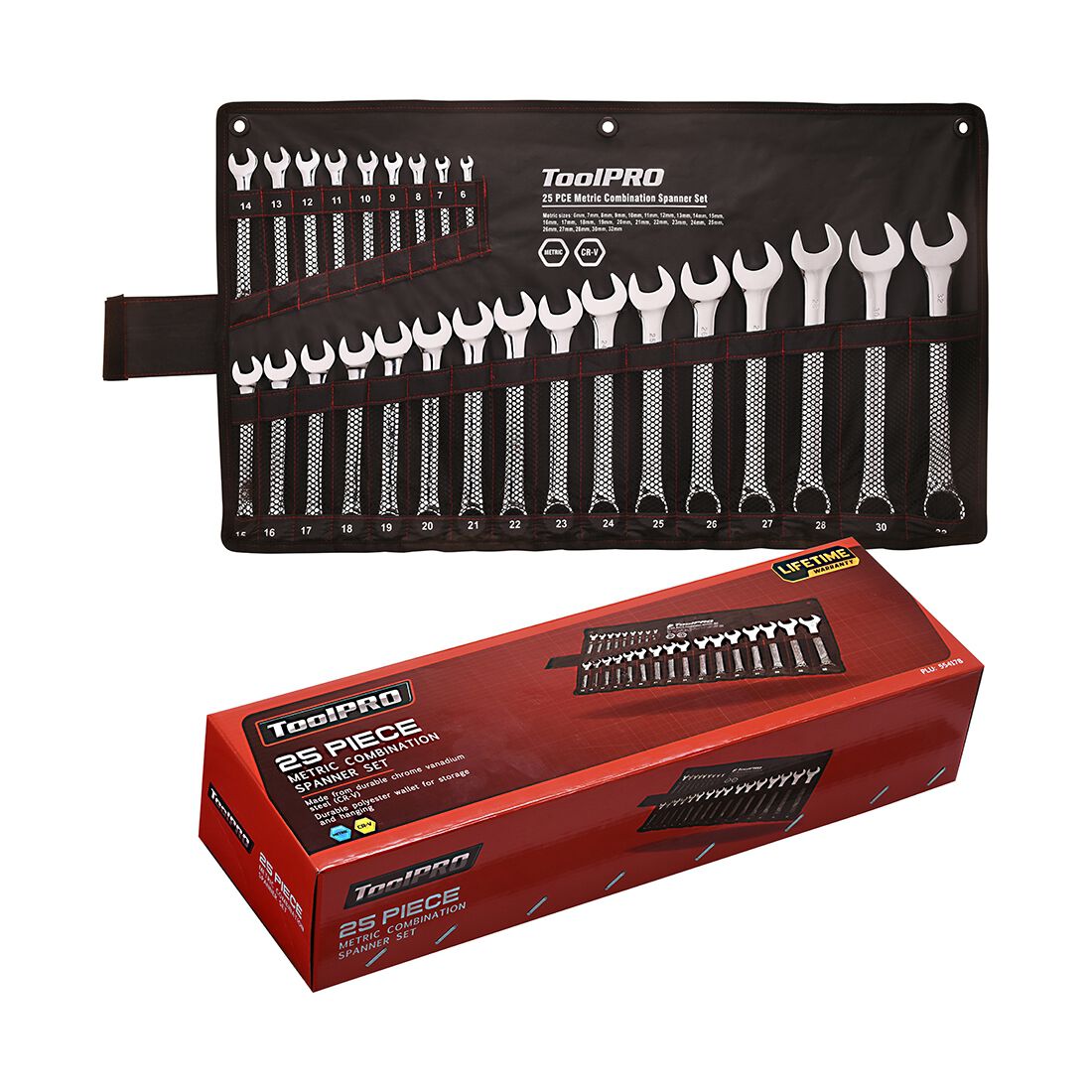 ToolPRO Spanner Set Combination Metric 25 Piece, , scanz_hi-res