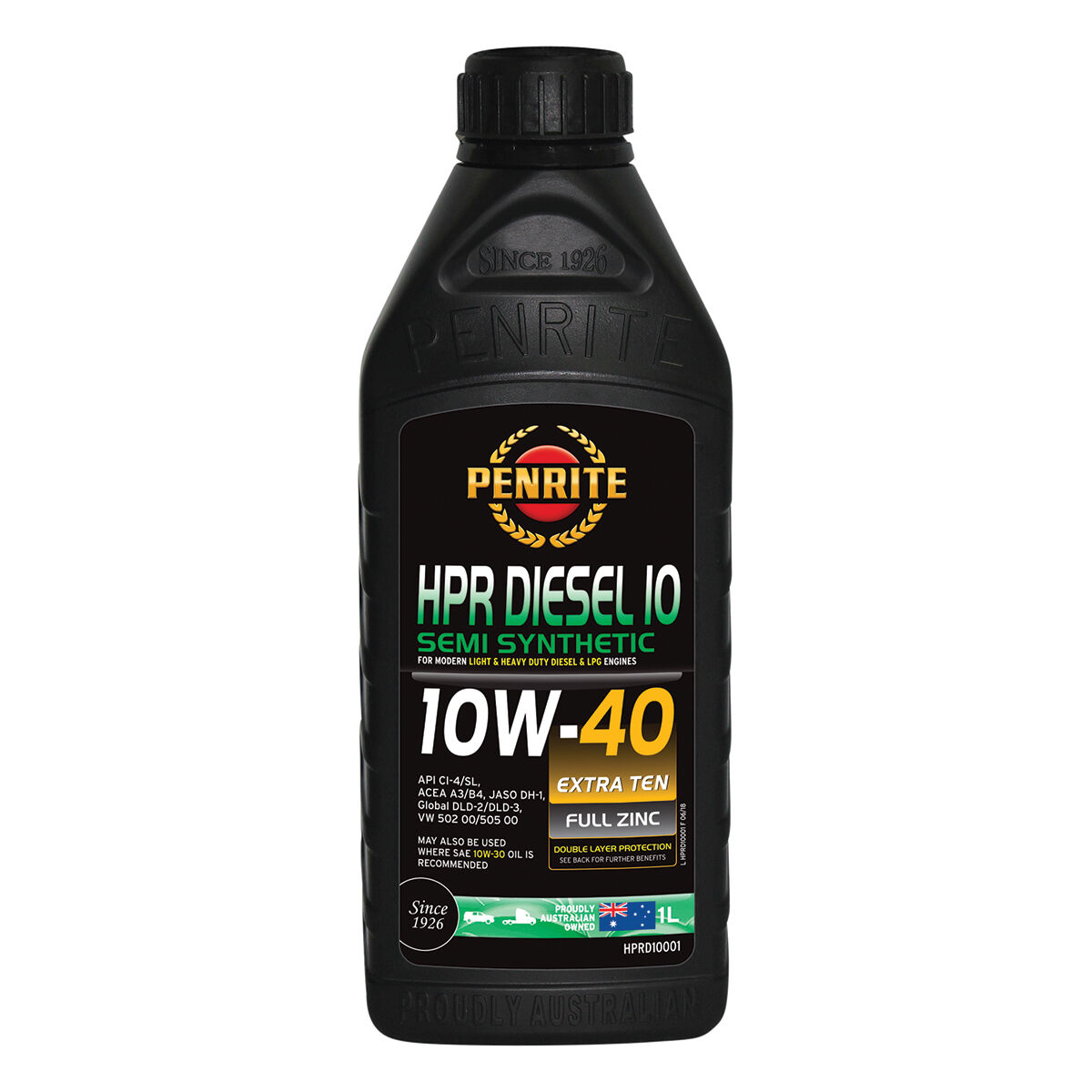 HPR Diesel 10 Engine Oil - 10W- 40, 1 Litre, , scanz_hi-res