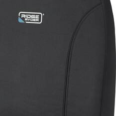 Ridge Ryder Canvas Seat Covers Charcoal/Black 30SAB, , scanz_hi-res