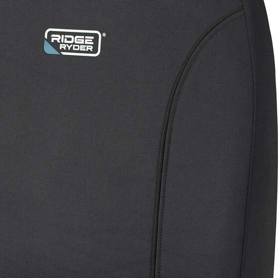 Ridge Ryder Canvas Seat Covers Charcoal/Black 30SAB, , scanz_hi-res