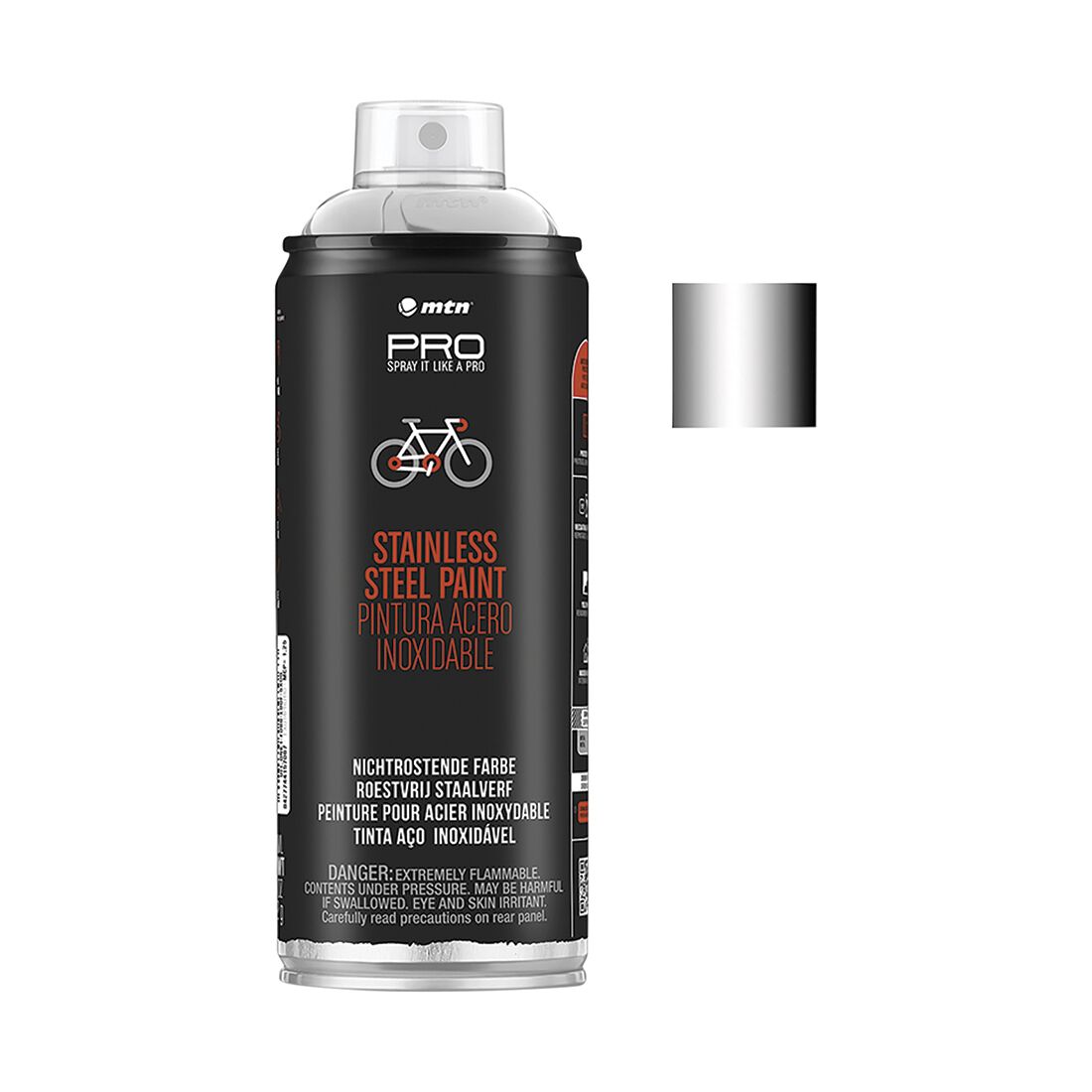 MTN PRO  Stainless Steel Paint 400ml, , scanz_hi-res