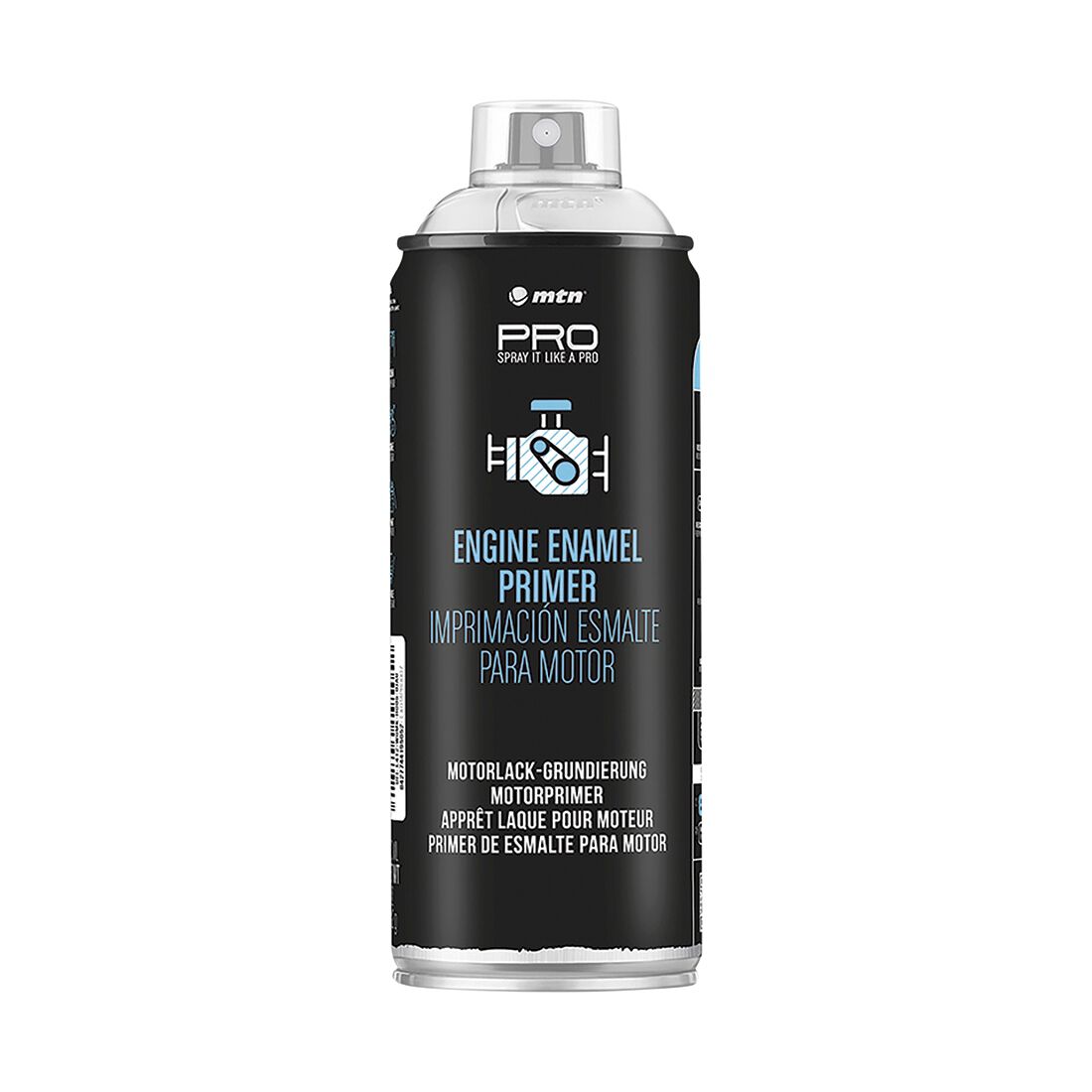 MTN PRO Engine Enamel Primer Grey 400ml Spray Paint, , scanz_hi-res