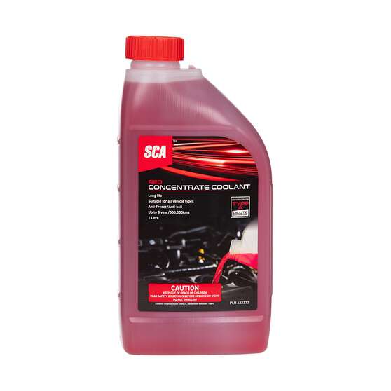 SCA Red Long Life Coolant Concentrate - 1 Litre, , scanz_hi-res