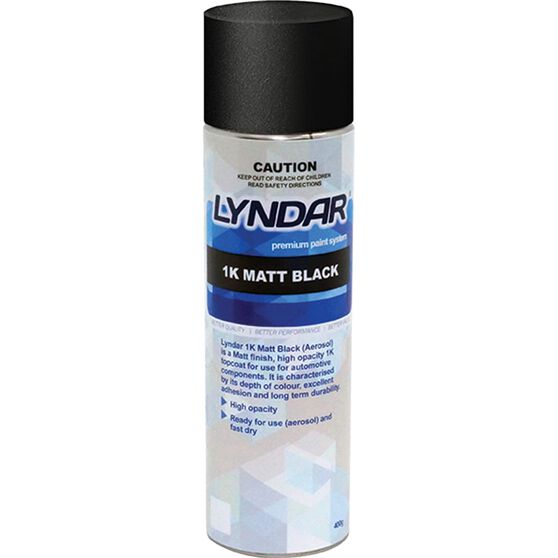 Lyndar 1K Acrylic Matt Black 400g, , scanz_hi-res