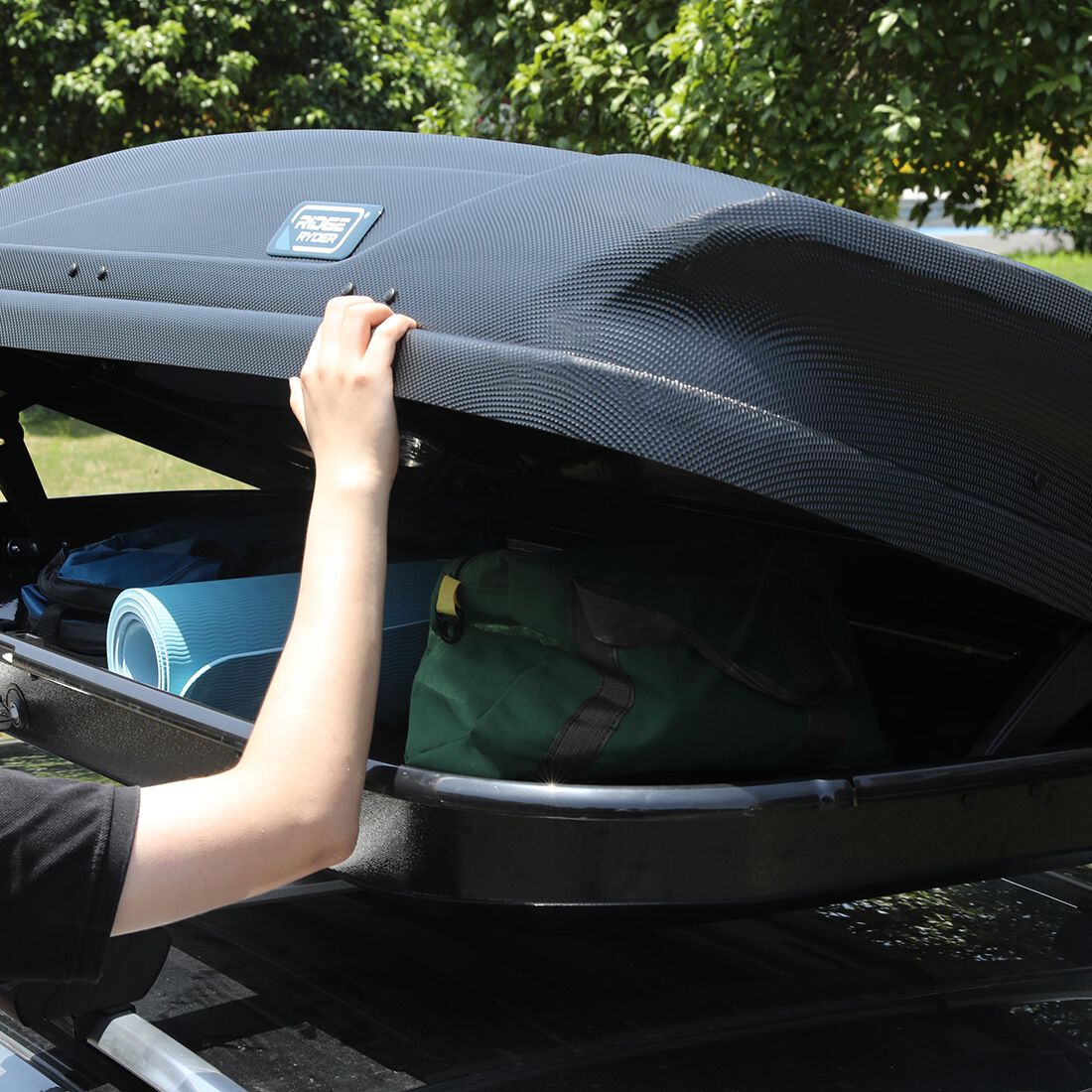 Ridge Ryder 335 Litre Roof Box, , scanz_hi-res