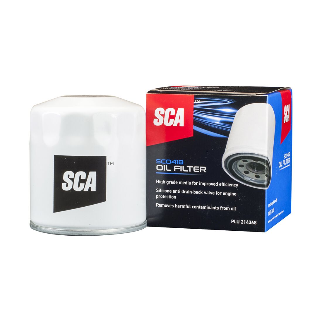 SCA Oil Filter SCO418 (Interchangeable with Z418), , scanz_hi-res