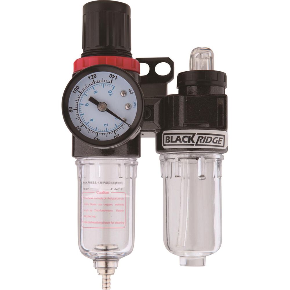 Blackridge Air Regulator Filter and Lubricator Supercheap Auto New