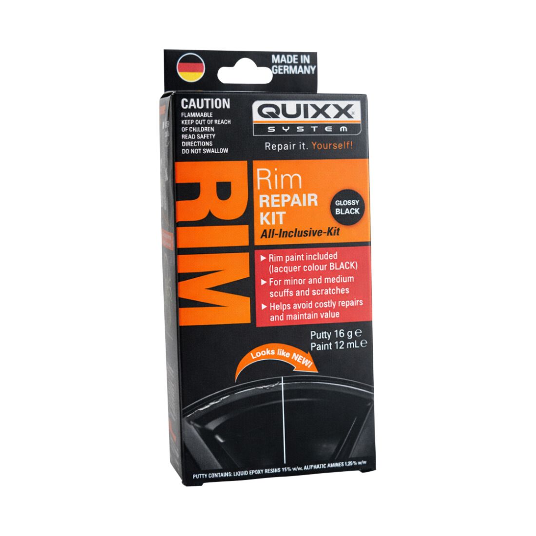QUIXX Rim Repair Kit - Black, , scanz_hi-res