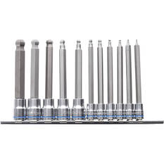 Kincrome Ball-End Hex Long Socket Set Metric 11 Piece, , scanz_hi-res