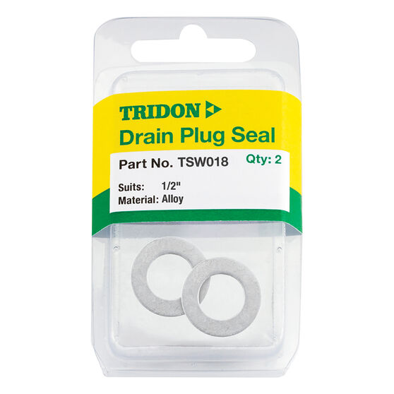 Tridon Oil Drain Plug Washer Pair TSW018, , scanz_hi-res