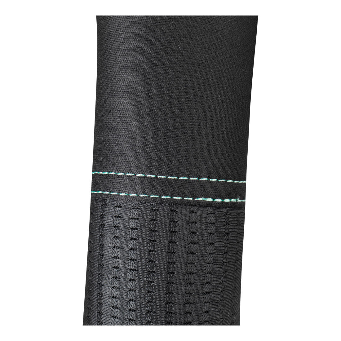 Skechers Air Cooled Memory Foam Steering Wheel Cover Black/Aqua 380mm diameter, , scanz_hi-res