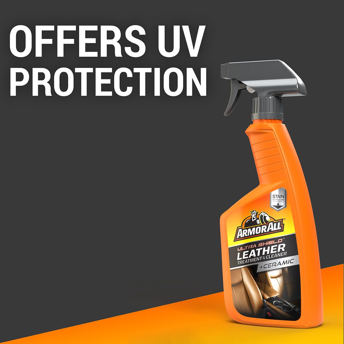 Armor All Ultra Shield Ceramic Leather Treatment & Cleaner 500mL, , scanz_hi-res
