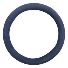 SCA Suede Velour Steering Wheel Cover Charcoal 380mm Diameter, , scanz_hi-res