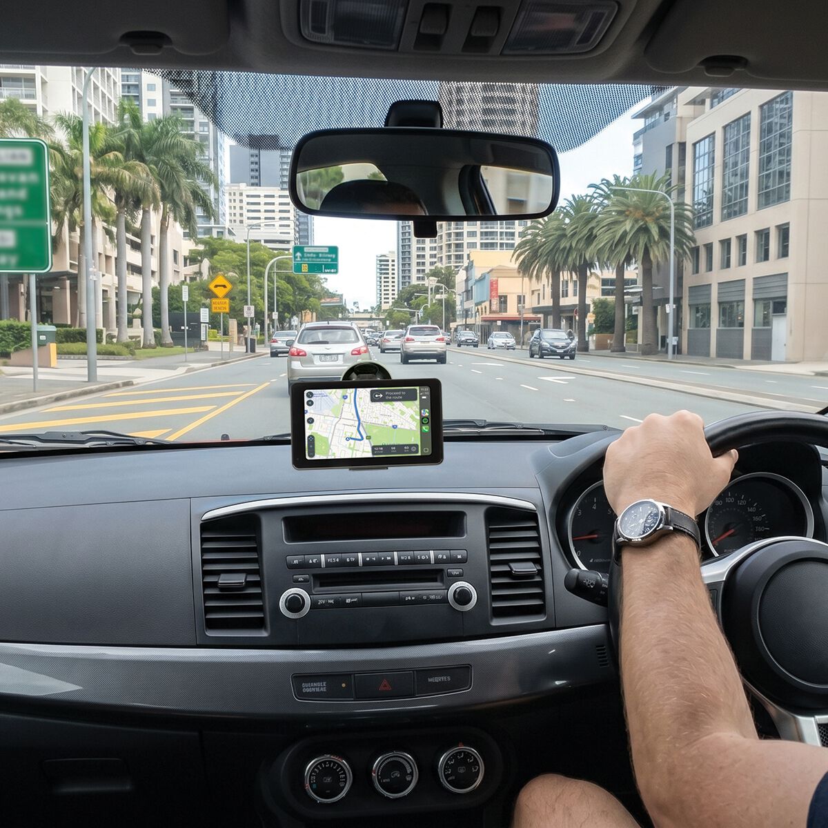 Aerpro 7" Wireless CarPlay & Android Auto Monitor AM7M04, , scanz_hi-res