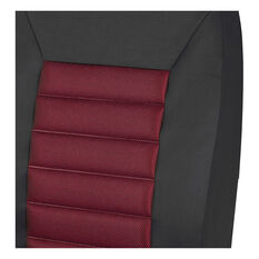 SCA Memory Foam Seat Covers Red Adjustable Headrests Airbag Compatible, , scanz_hi-res