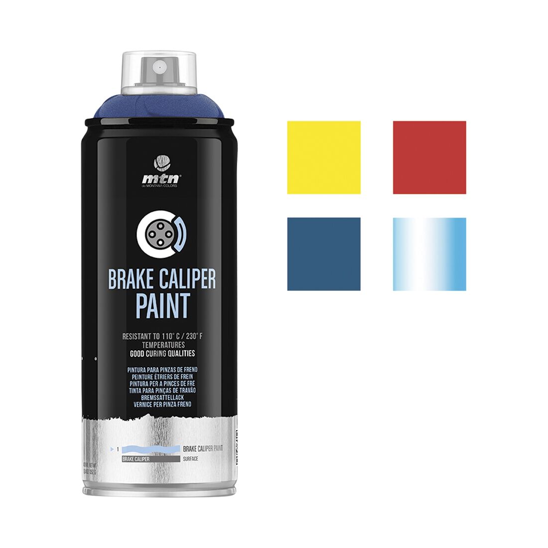 MTN Pro Electric Blue Brake Caliper Spray Paint 400mL, , scanz_hi-res